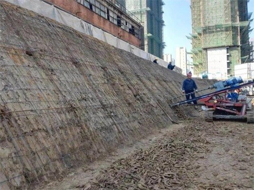 连城建筑边坡支护